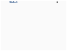 Tablet Screenshot of dayback.com
